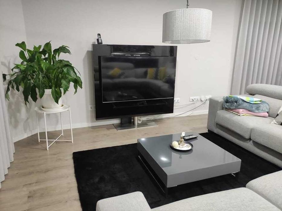 Movel TV, preto lacado brilhante