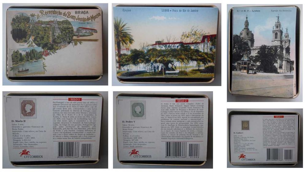 Filatelismo! Coleção "SELOS e POSTAIS de Portugal" Ed. CTT, Ano 2000