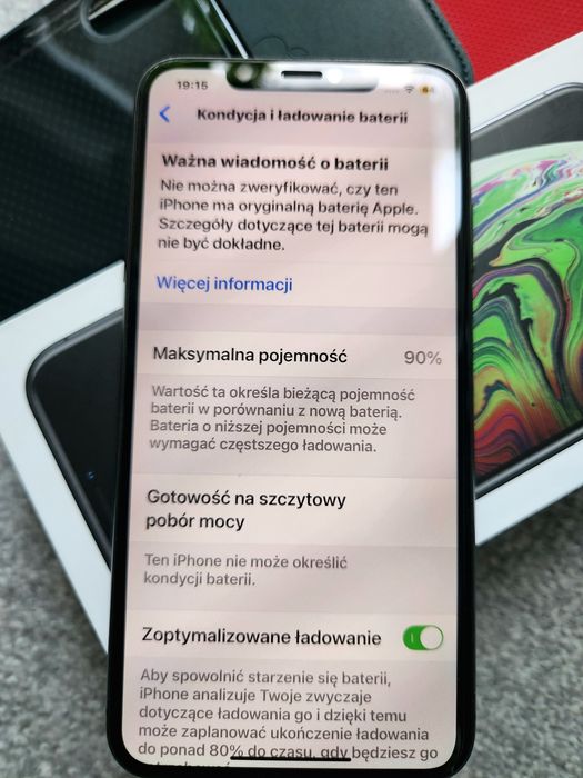Iphone Xs max  512gb plus etui