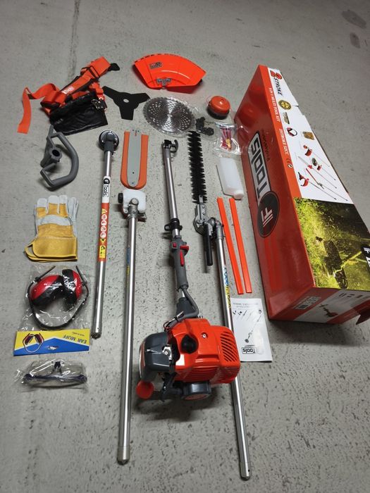 Roçadora Multifuncional 8em1 52cc NOVA FTools profissional