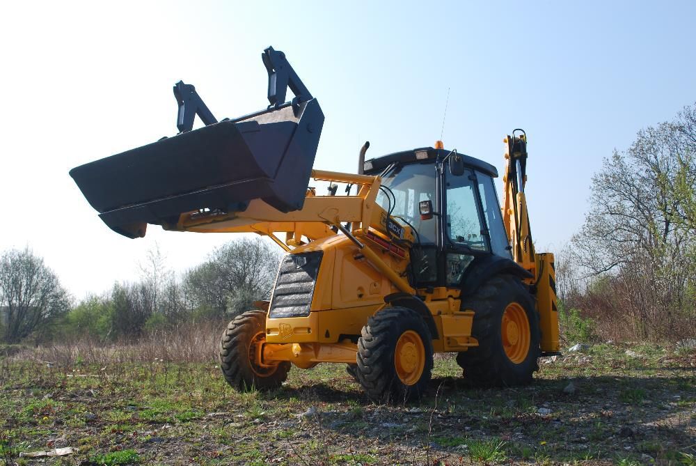 Wynajem Koparko-Ładowarki Koparka JCB 3CX Bytom Gliwice Zabrze Śląsk