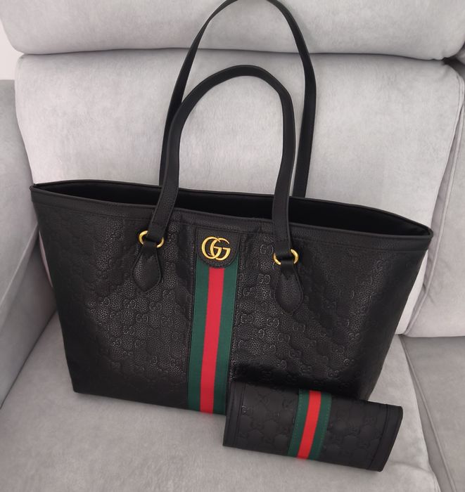 Conjunto de mala e carteira, GG
