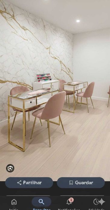 Mesa de manicure aluguer aluguel arrendo