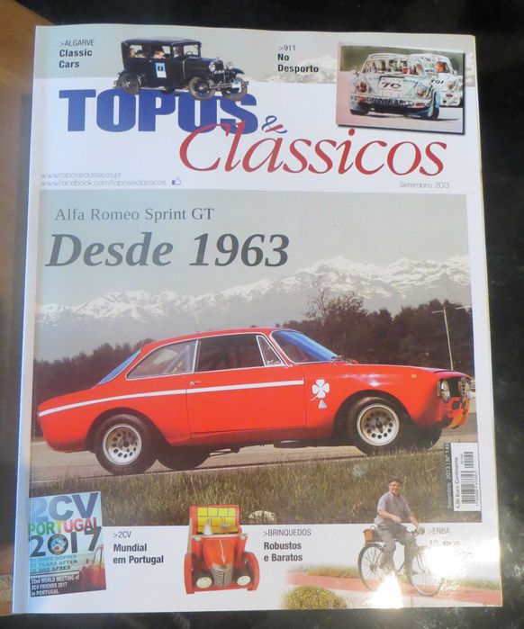 Topos e Clássicos Alfa Romeu Motor Ferrari + poster Porche 935 K3 1979