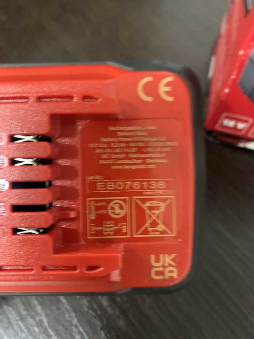 Акумулятор Einhell Power-X-Change Plus 18V 5,2 Ah з Німеччини