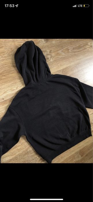 Bluza szara nasa z kapturem