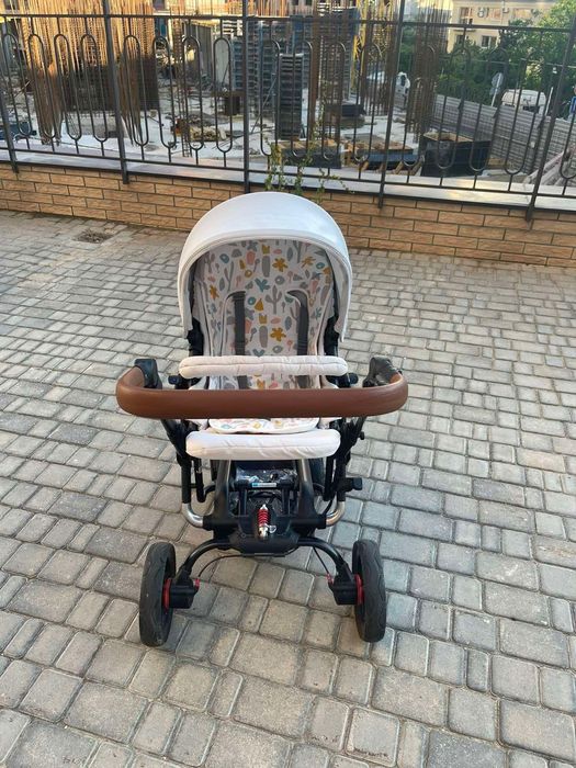 Коляска 2 в 1 Jane Rider Transporter 2 (бежевая). После 1 ребенка