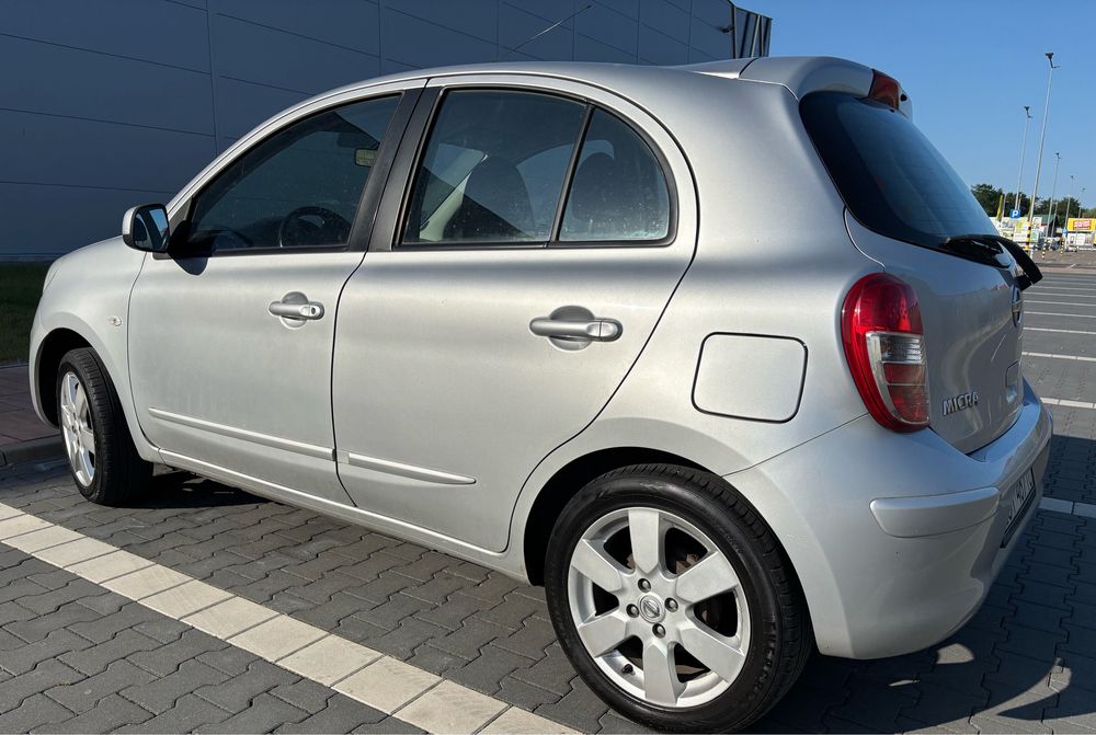 Nissan Micra model K-13 1,2 benzyna 80 km, tempomat, clima, 2011r,