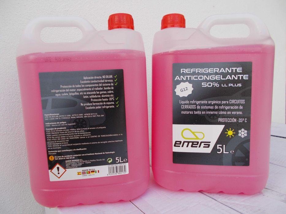 Anticongelantes auto G12 / G13 e motos multi marcas