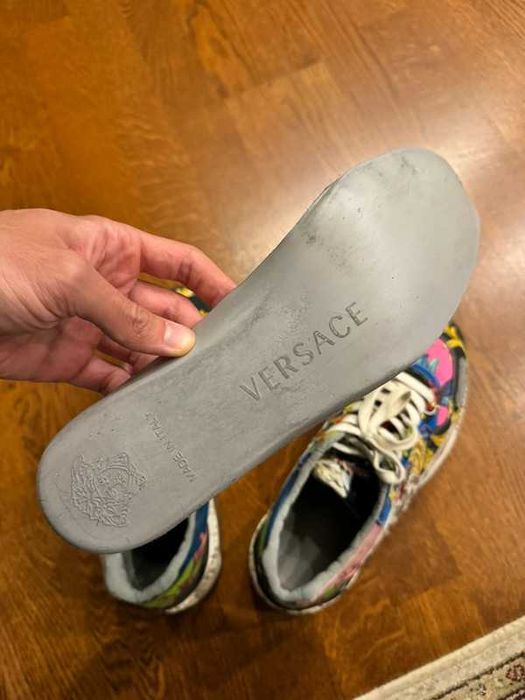 Buty Versace Achilles Baroque Sneakers Multicolor 43