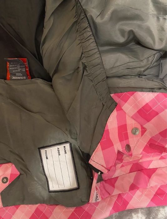 Kurtka narciarska różowa