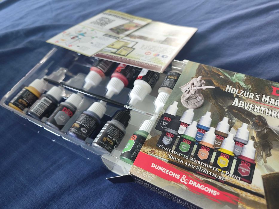 Adventurers paint set набор для покраски миниатюр