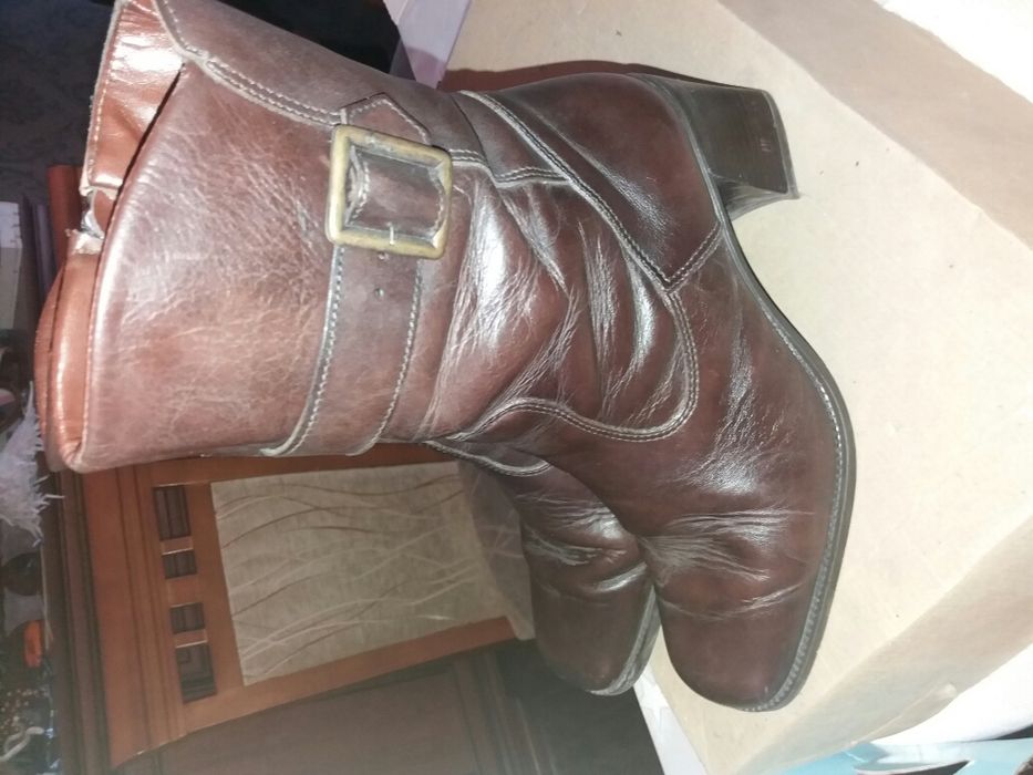 Buty ze skóry Włoskie