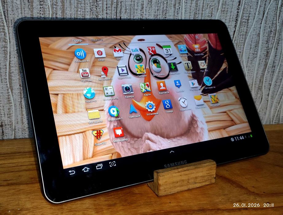 Планшет 10 дюймів Samsung Galaxy Tab на 1 сім карту 16 gb