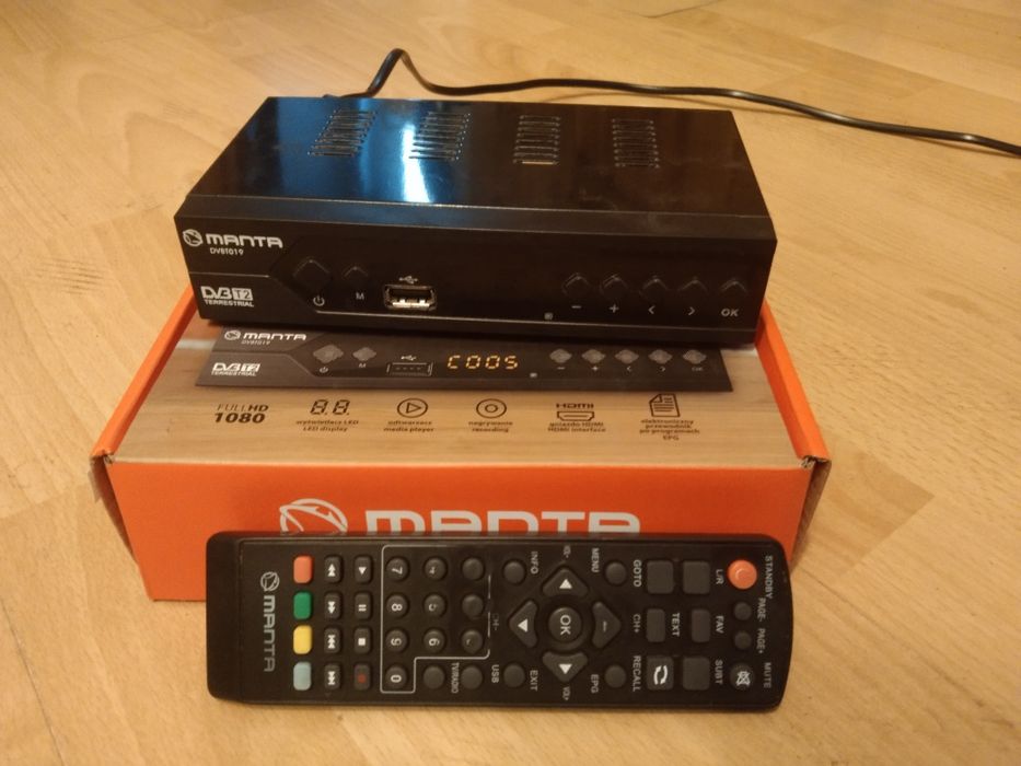 Dekoder DVB-T 2 Manta