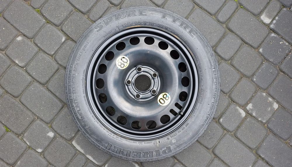 Koło Dojazdowe 16 Opel Vectra C SAAB 9-3 II 5x110 ET 41 125/85 R16 2160132