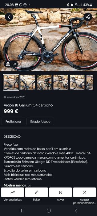 Mafrabike Bicicletas de estrada carbono oportunidade