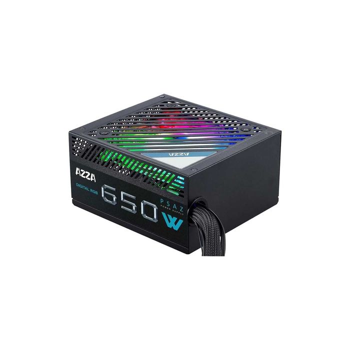 Блок живлення 650 Вт, AZZA, Black PSAZ-650W