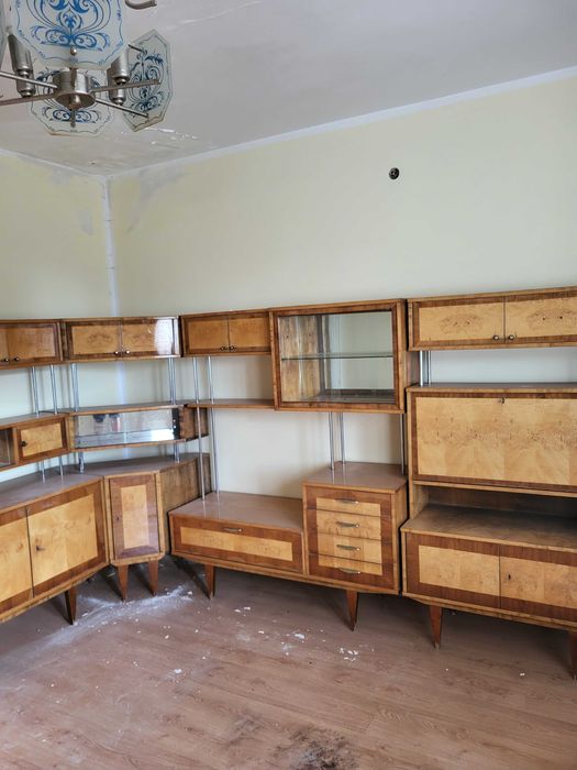 Meble z Czeczotu, styl PRL