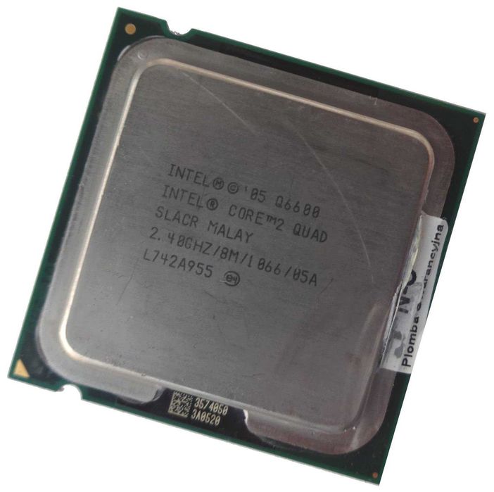 procesor Intel Core 2 Quad Q6600 2,4GHz SLACR