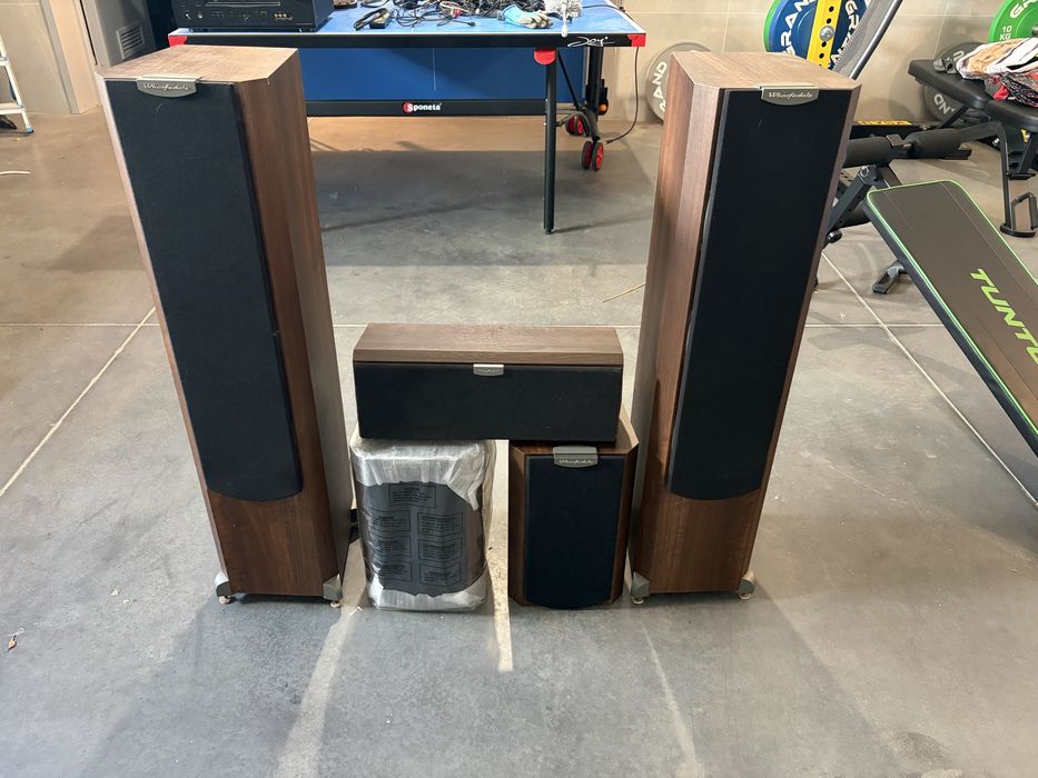 Zestaw kina domowego Wharfedale + amplituner Denon AVR-1611