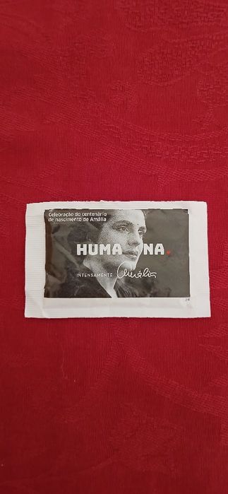 Pacote de açúcar Centenário Nascimento Amália