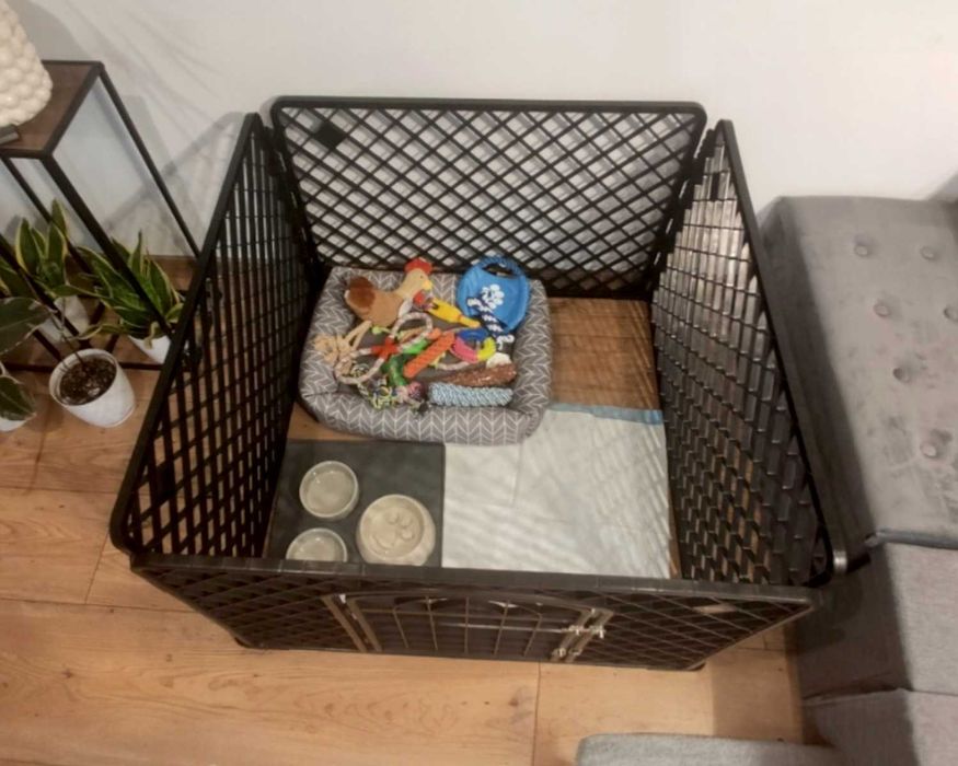 KOJEC Dla Zwierząt TRWAŁA Zagroda Szczeniaka Klatka Psa Kota Królika