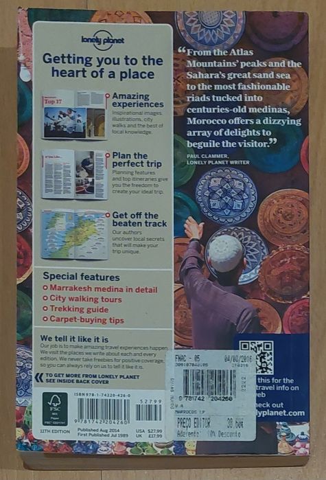 Marrocos Lonely Planet