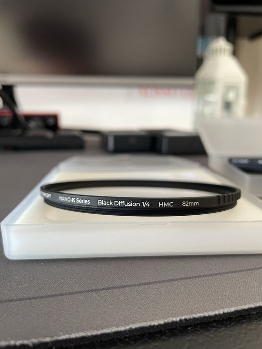 Filtro Nd variable 82 mm e Pro mist 1/4 82 mm