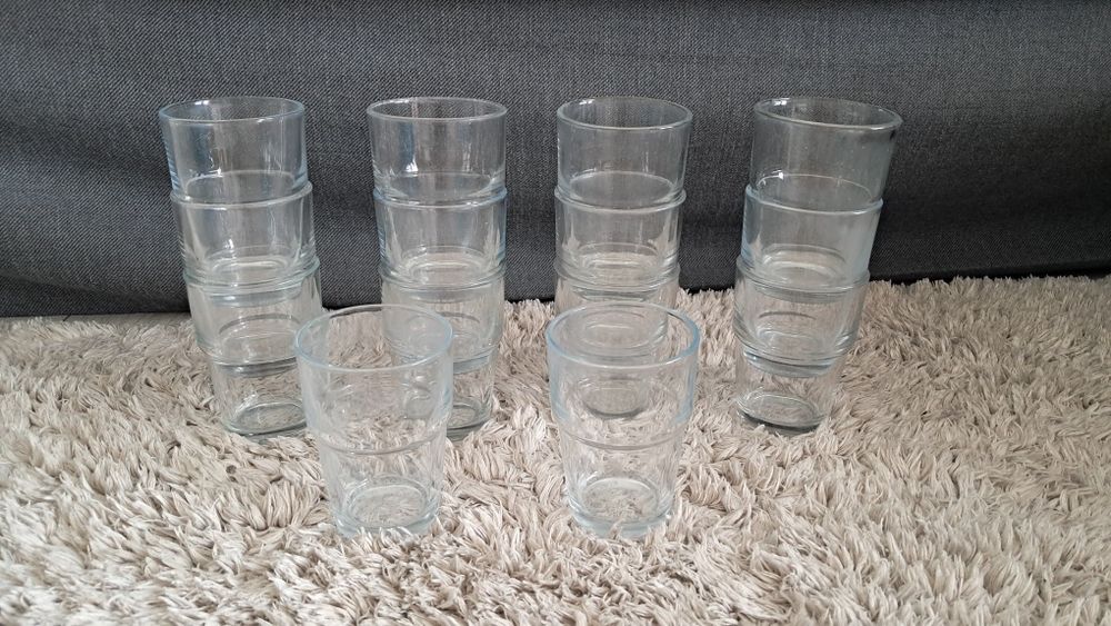 14x szklanka IKEA Reko