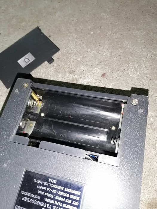 Gravador de fita cassete da Ocean Hachiyo Electric Sound 8000 AC ECM