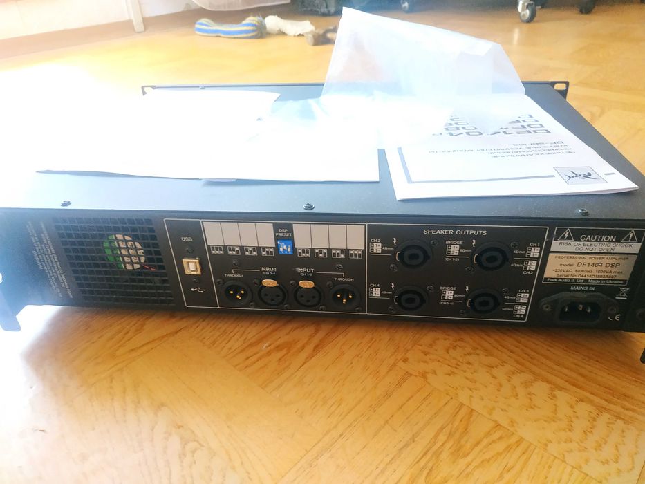 Park Audio DF1404 dsp   Срочная продажа  состояние идеал