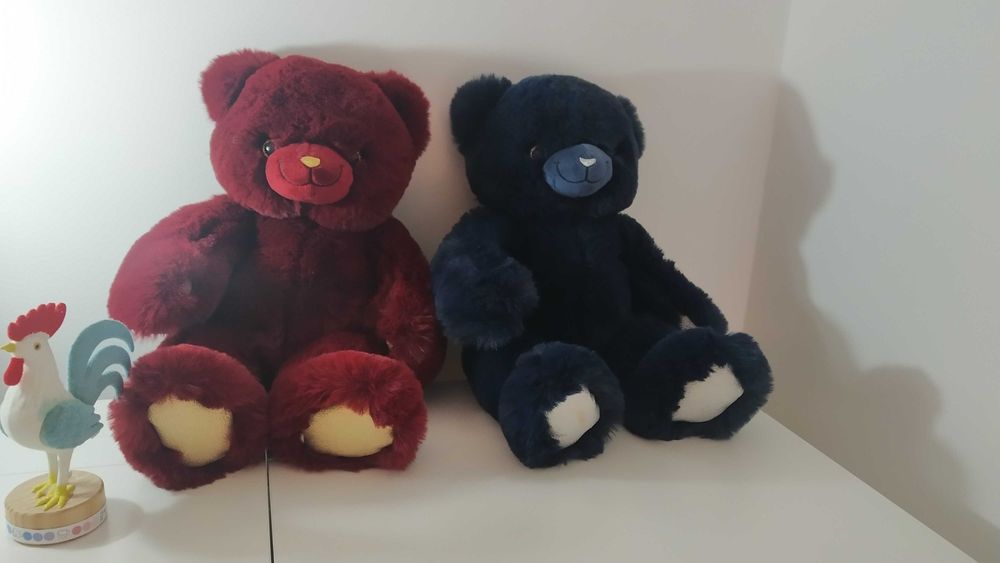 Plush bears, very soft; toys; for children; never used