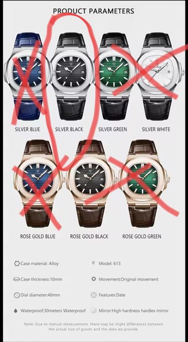 Наручные часы Poedagar