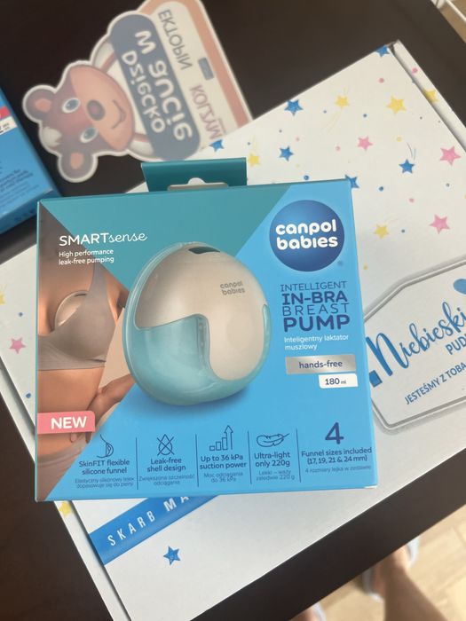 Laktator muszlowy Canpol Babies Smart Sense raz użyty