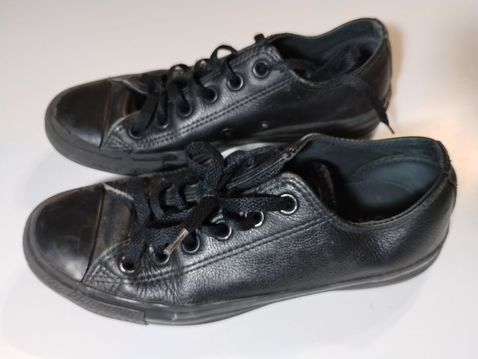 Skórzane tenisówki Converse All Star rozmiar 37