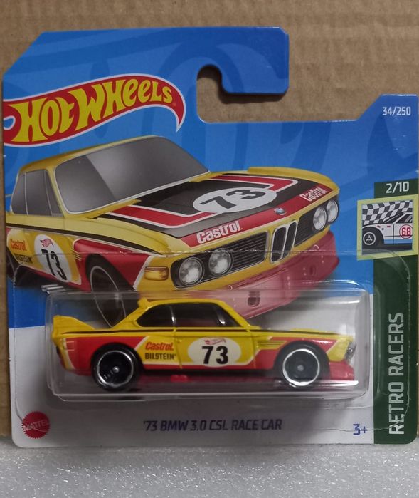 73 bmw 3.0 csl race car hot wheels