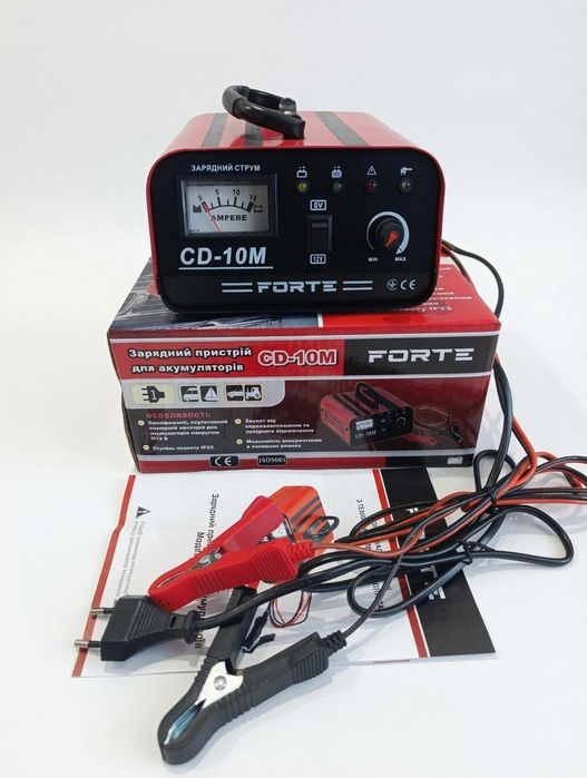 Зарядний пристрій для акумулятора CD-10M Forte