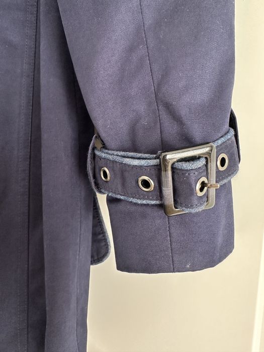 Gabardine Salsa azul, tamanho S (como NOVA)