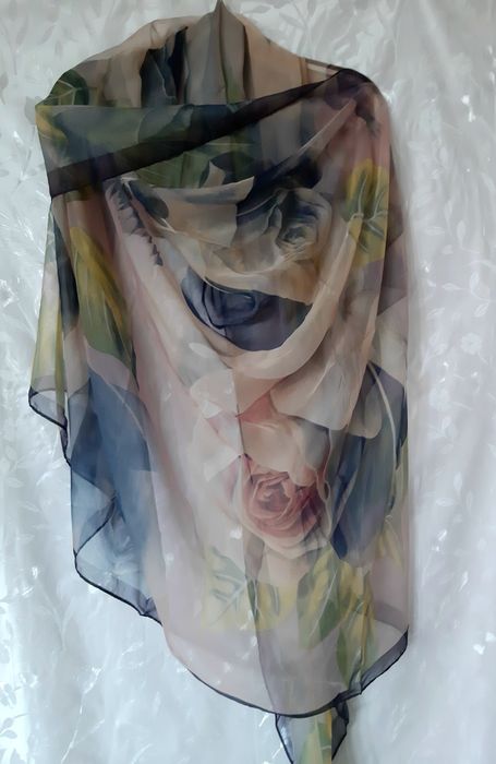 Piękny duży szal