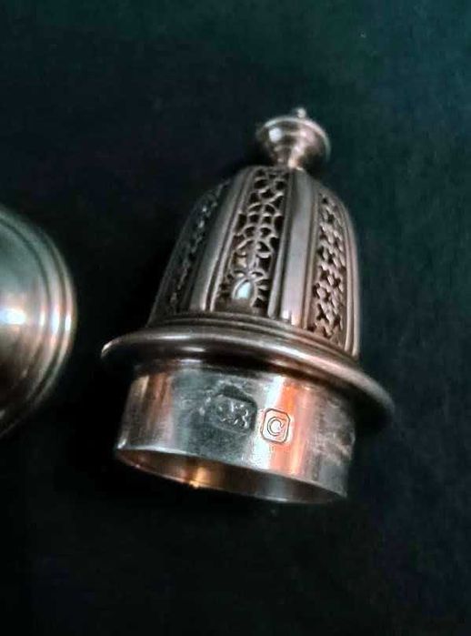 Polvilhador Açucar Prata Inglesa