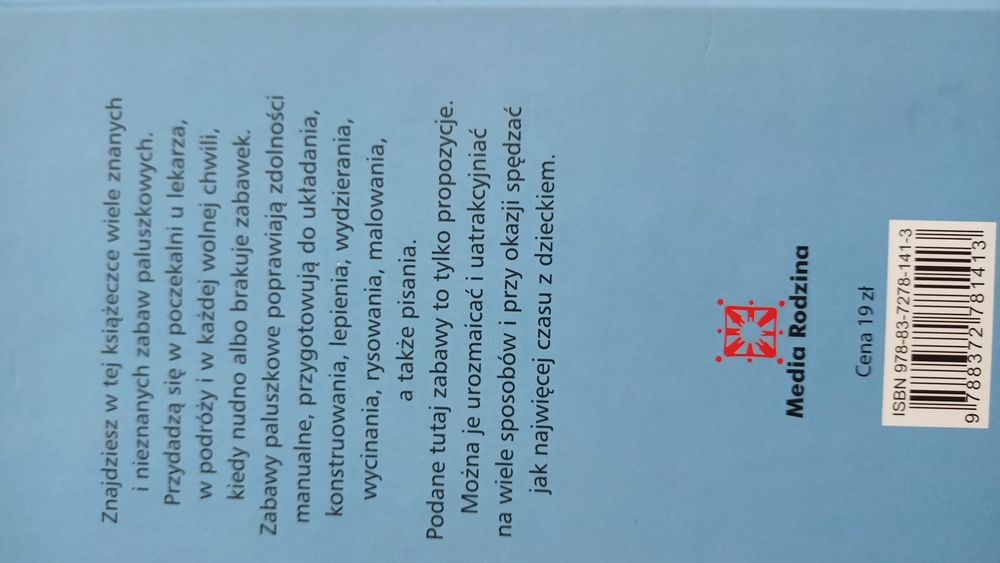 Zabawy paluszkowe L.Sasiadek