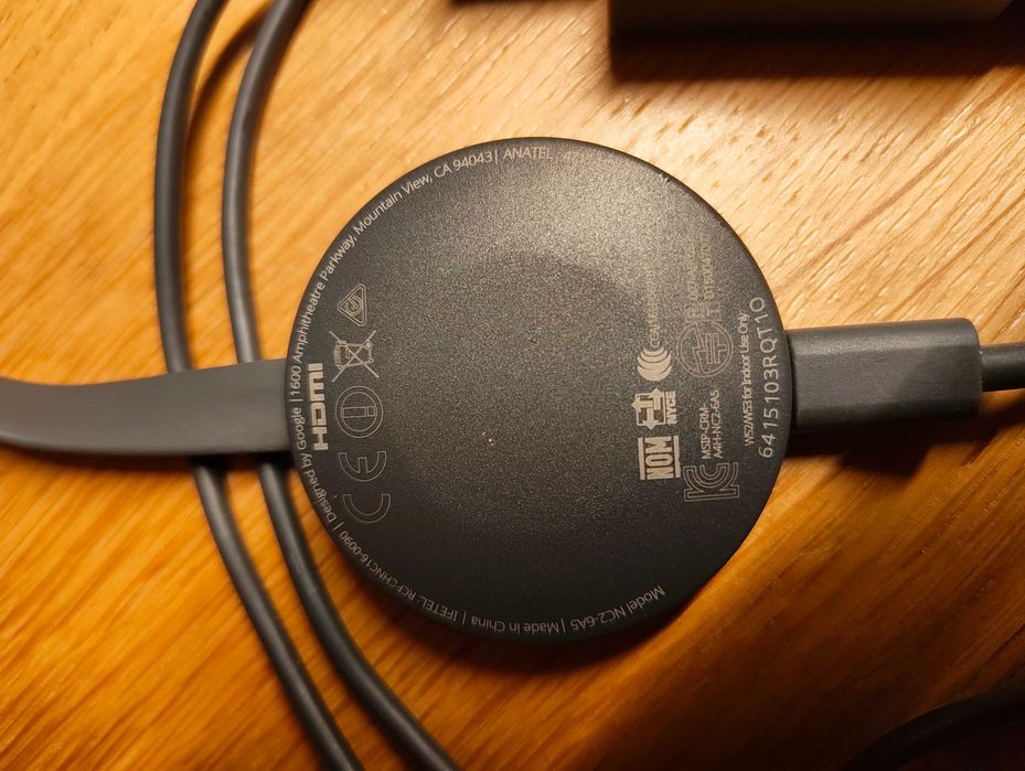 Chromecast Gen2 - Dual Band Streaming Media Player