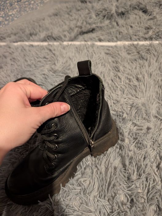 Buty zimowe skórzane 36 r
