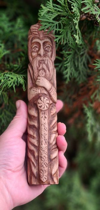 Чур Велес, Сварог, Перун, Род, Дажбог. Кумири богів.  Ручна робота