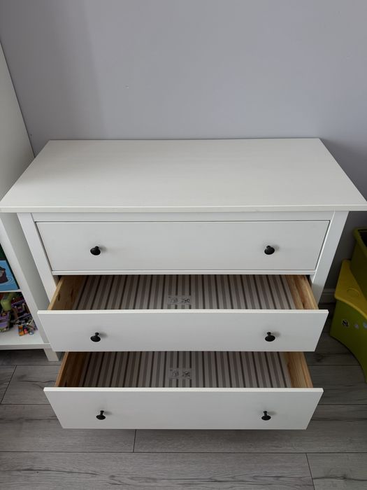 komoda 3 szuflady Hemnes Ikea