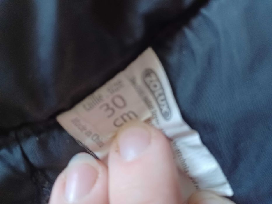 Ubranko kurteczka ortalionowe ocieplane dla psa małego 30 cm rozm S