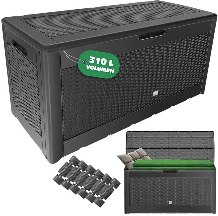 Skrzynia składana na kółkach do przechowywania