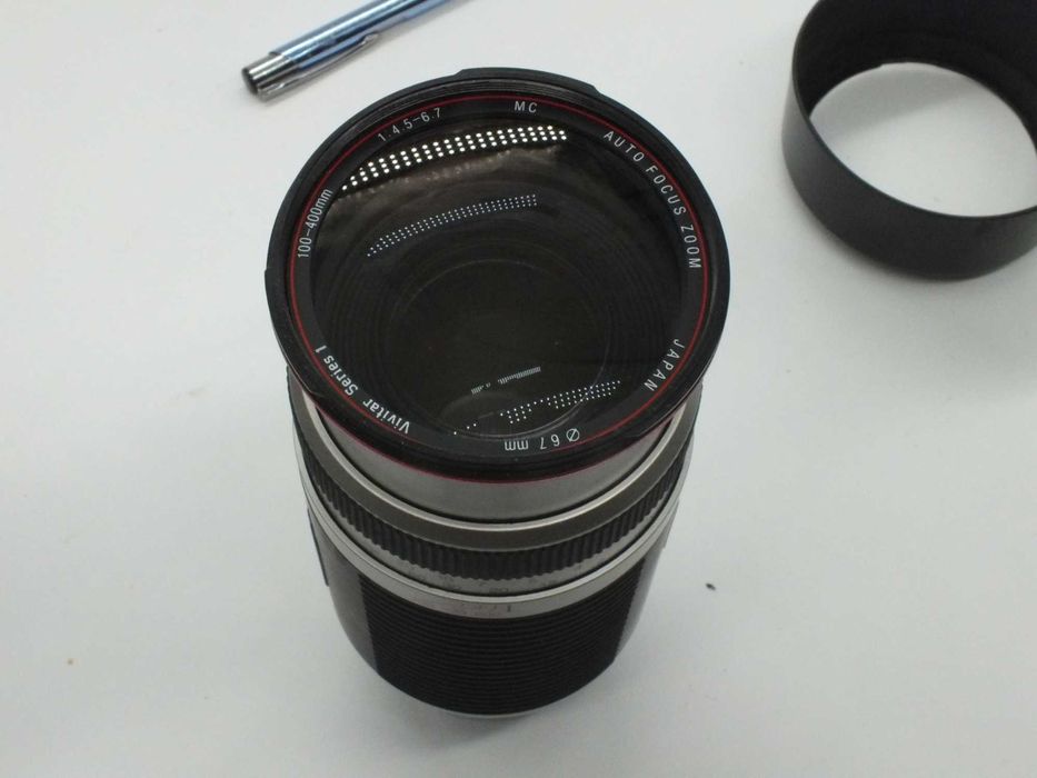Obiektyw Vivitar 100-400mm, tulipan, mocowanie Nikon f