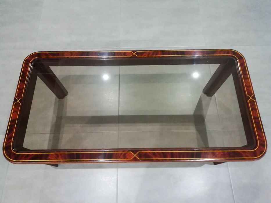 Mesa centro antiga estilo vintage